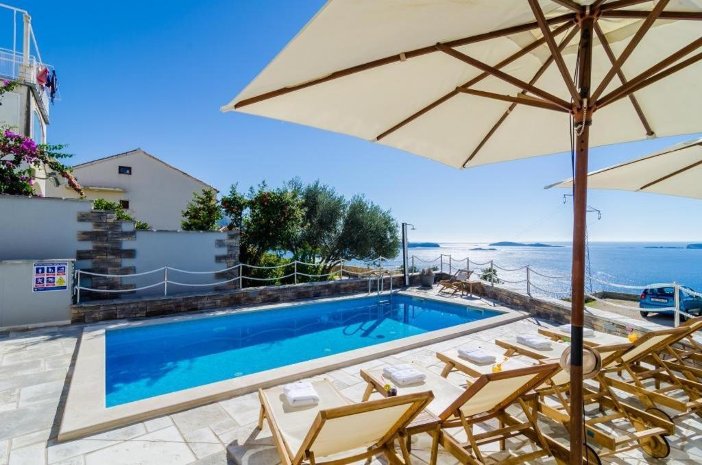 Apartments Villa Capitano Mlini Exterior foto